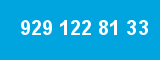 929 122 81 33
